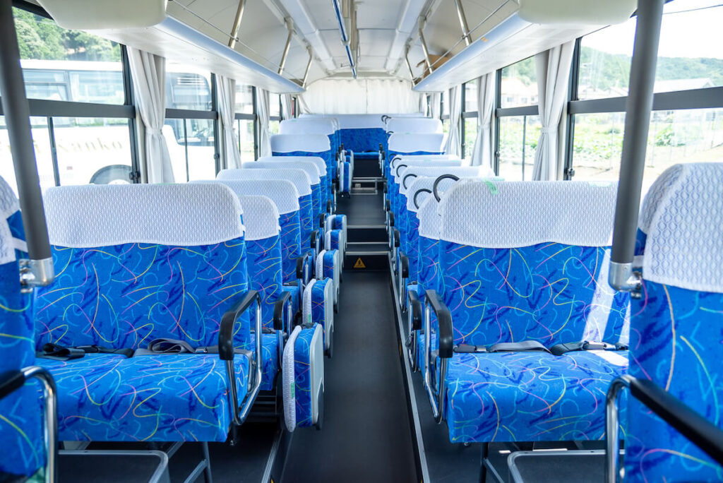 バスの席の画像